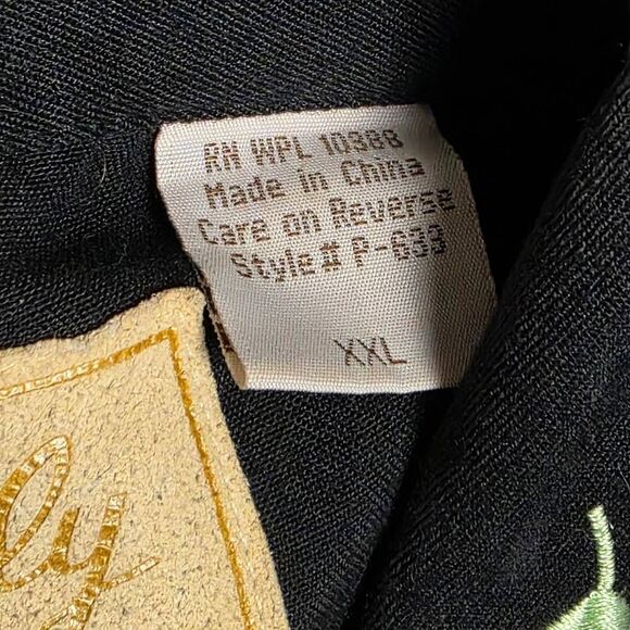 Scully Mens Embroidered Western Shirt Black Red XXL - Picture 11 of 13